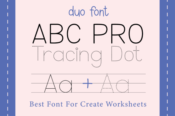 Abc Pro Tracing Dot: A Designer's Guide to Playful Typography