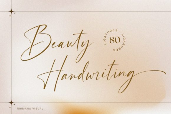 Beauty Handwriting: A Script Font for Authentic Design
