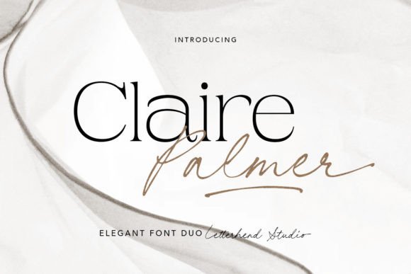Claire Palmer: A Font Duo for Modern Branding