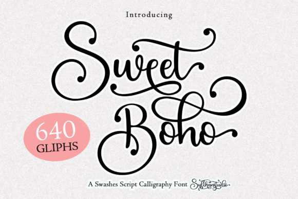 Discovering the Allure of Sweet Boho: A Graceful Script Font