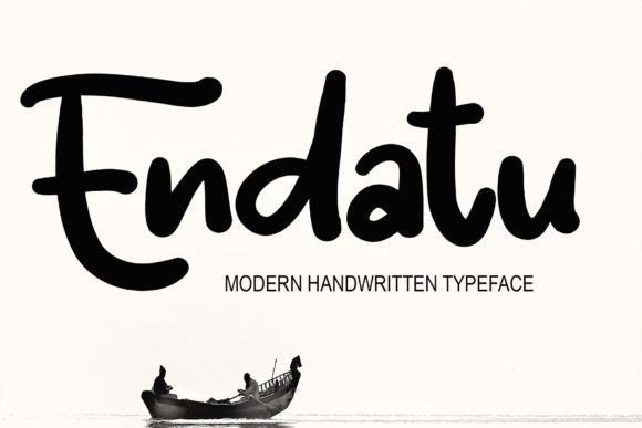 Endatu: The Handwritten Typeface for Modern Creativity