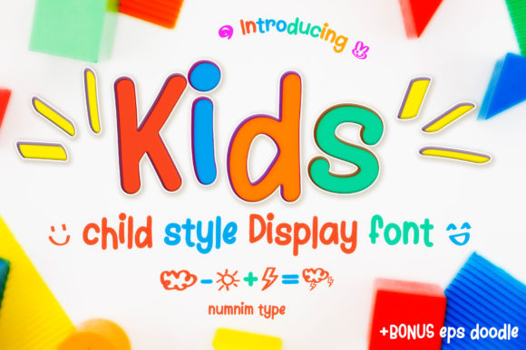 Kids: A Handwritten Font Bursting with Playful Authenticity