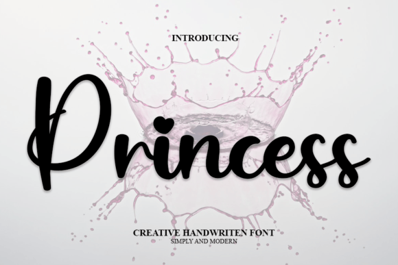 Princess: A Handwritten Font for Unique and Cool Designs