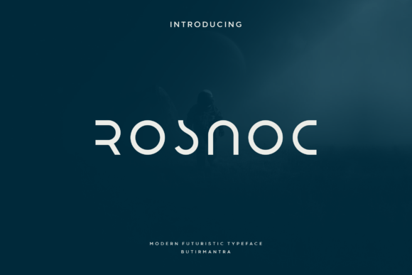 Rosnoc: The Futuristic All-Caps Font for Modern Design