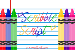 Scribble Script: A Playful Font for Authentic Design